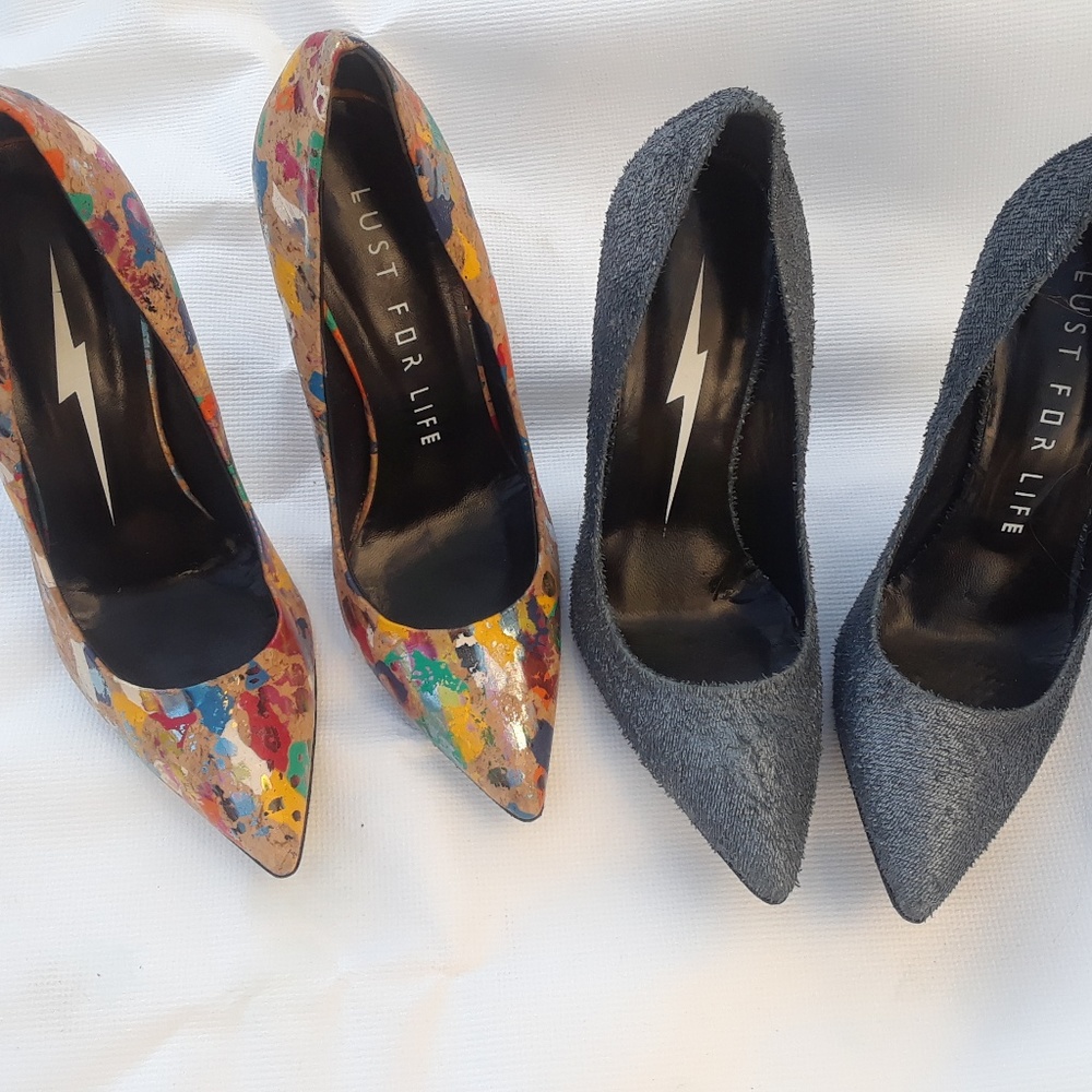 2 pairs  Lust for Life  size 7 (euro 37)